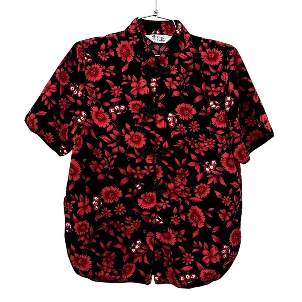 Vintage cheongsam style blouse